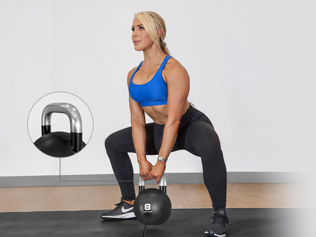 NNEDSZ 8kg Commercial Steel Kettlebell V2