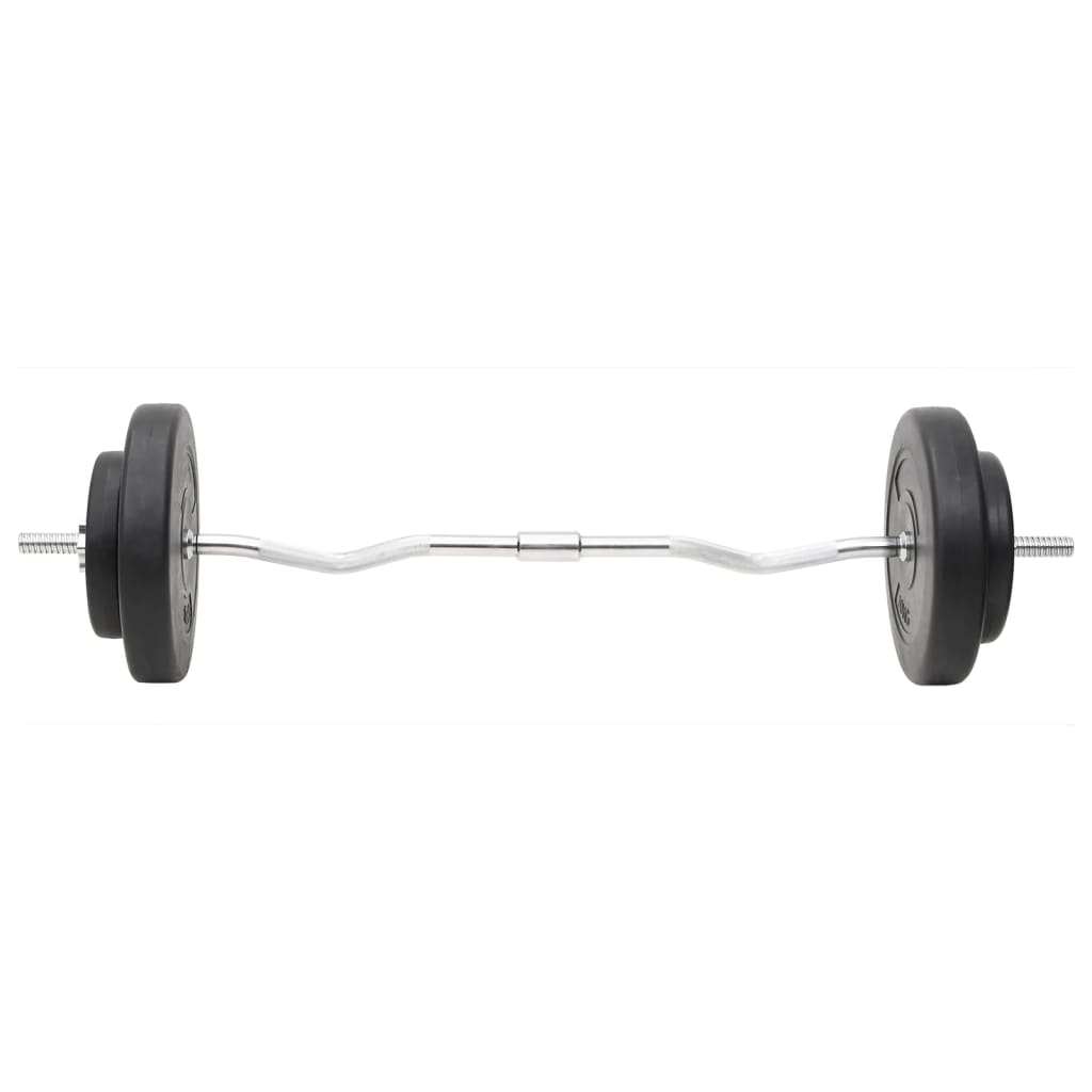 NNEVL Barbell and Dumbbell with Plates 60 kg-3