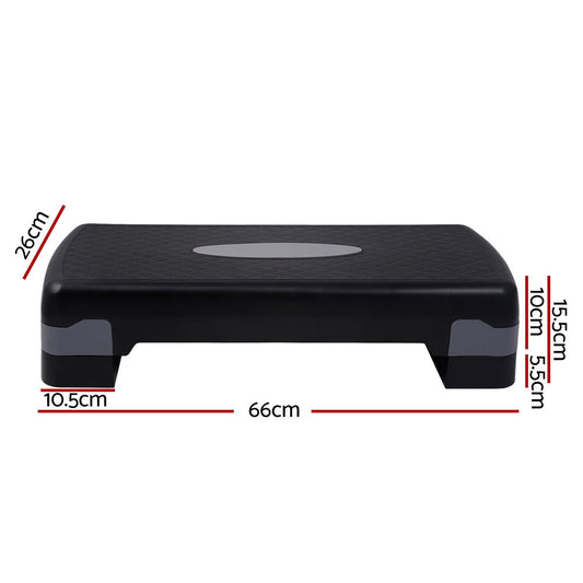 NNEDSZ Aerobic Step Exercise Stepper Steps Home Gym Fitness Block Bench Riser