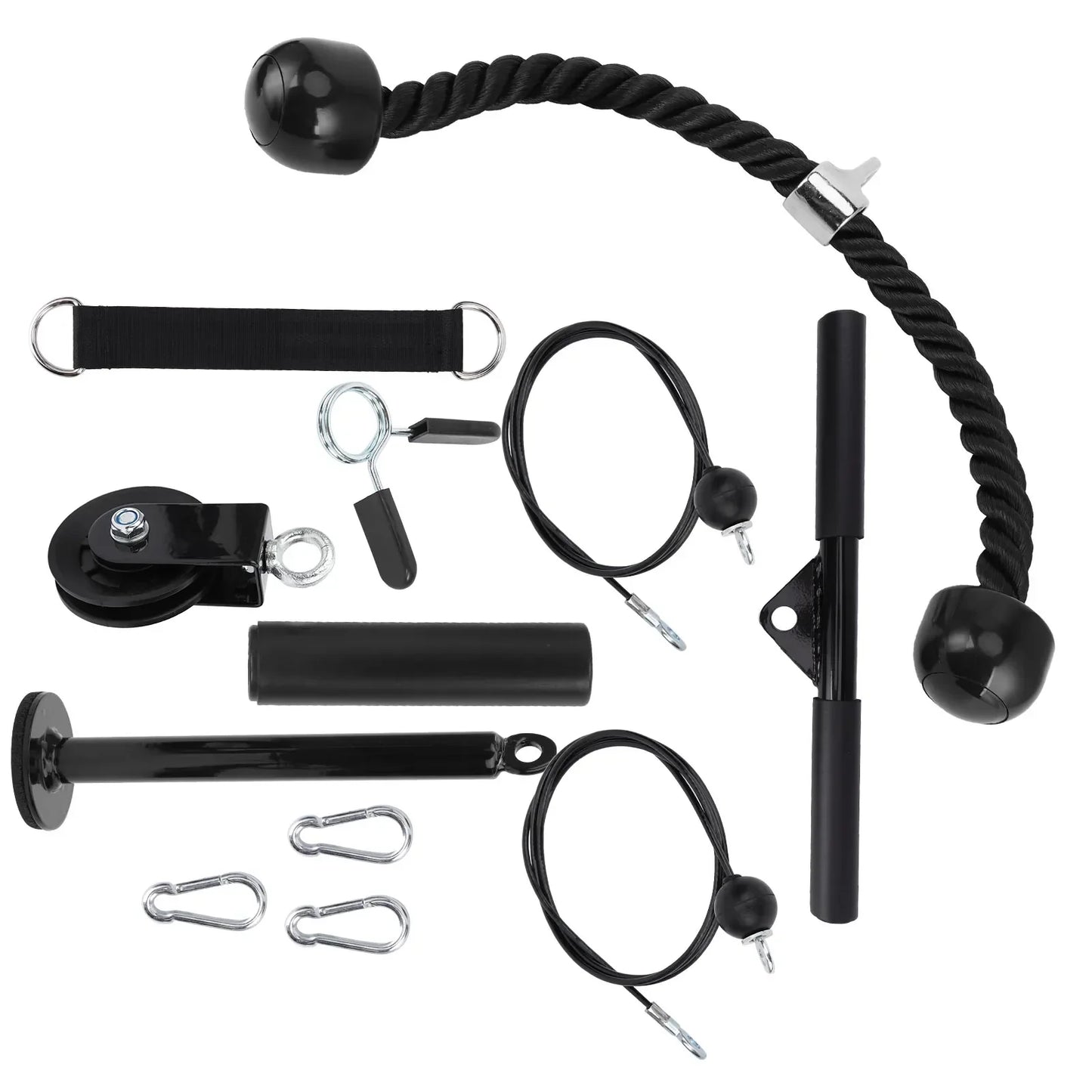 Fitness Pulley System for Home Gym Equipment